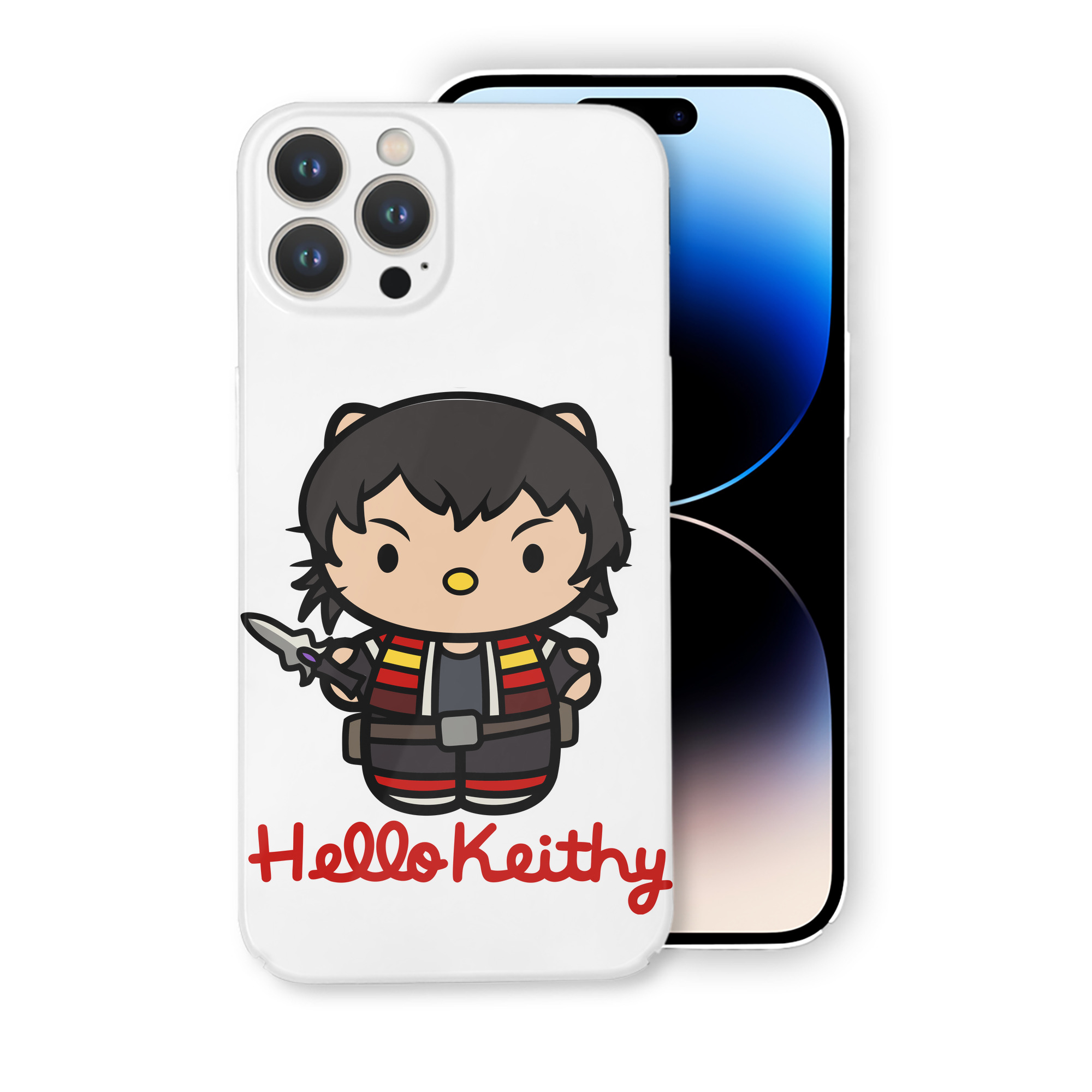 （画像用） Hello Kitty ハローキティ 【iPhone 14シリーズ対応】ハードケース